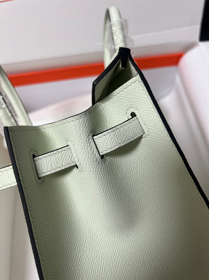 HM BIRKIN SELLIER VERT FIZZ EPSOM LEATHER GOLD HARDWARE