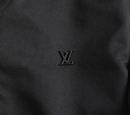 LV DOUBLE-SIDED JACKET BLACK 239003