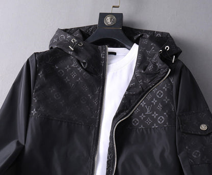LV BLACK HOODED JACKET 238990