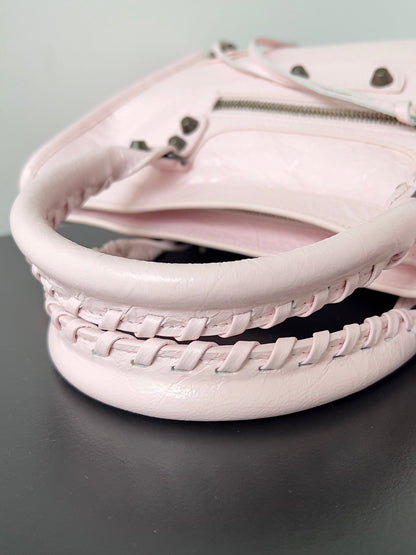 Balenciaga Le City classics bag light pink leather