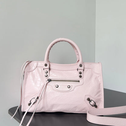 Balenciaga Le City classics bag light pink leather