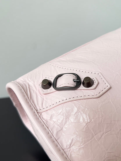 Balenciaga Le City classics bag light pink leather
