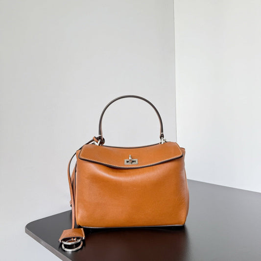 Balenciaga Rodeo 22 bag brown lambskin