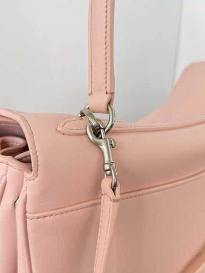 Balenciaga Rodeo 35 oversized bag pastel pink lambskin