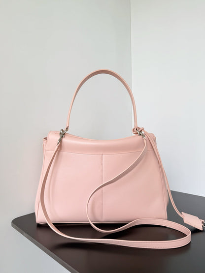 Balenciaga Rodeo 35 oversized bag pastel pink lambskin