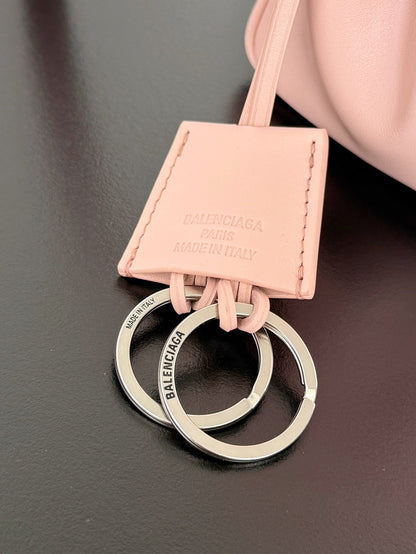 Balenciaga Rodeo 35 oversized bag pastel pink lambskin