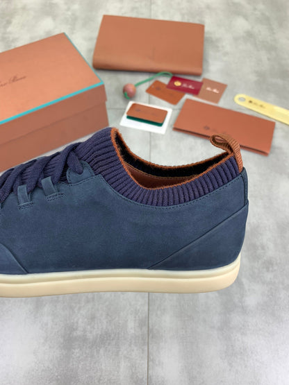 LP SOHO WALK TRAINERS IN AEGEAN SUEDE