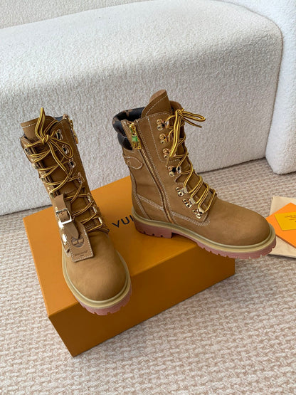 LV x Timberland Ranger Boot Brown Calfskin