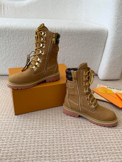 LV x Timberland Ranger Boot Brown Calfskin