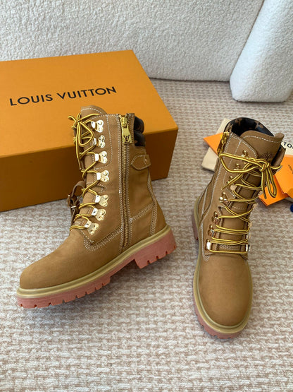 LV x Timberland Ranger Boot Brown Calfskin