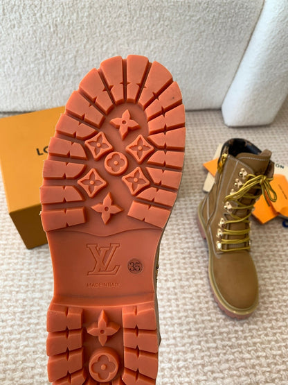 LV x Timberland Ranger Boot Brown Calfskin