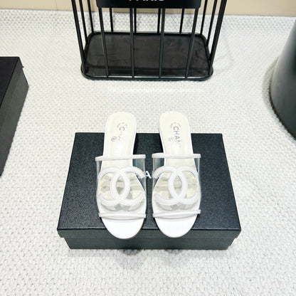 CC 25 Mule 3cm PVC Calfskin