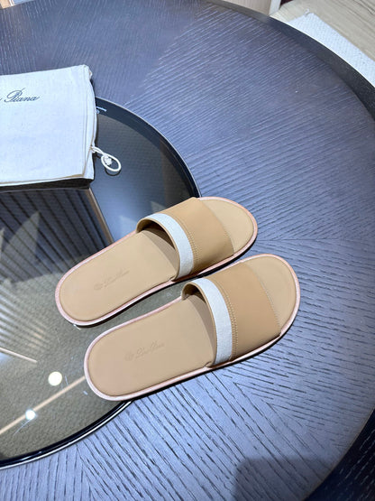 LP SLIPPER PATHON TORTILLA CALFSKIN