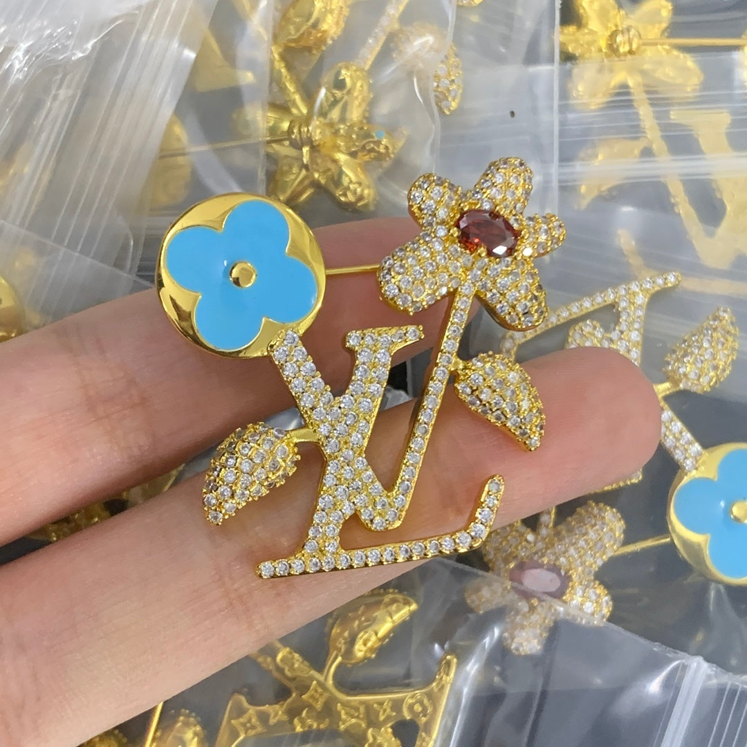 LV Brooch Gold 198171