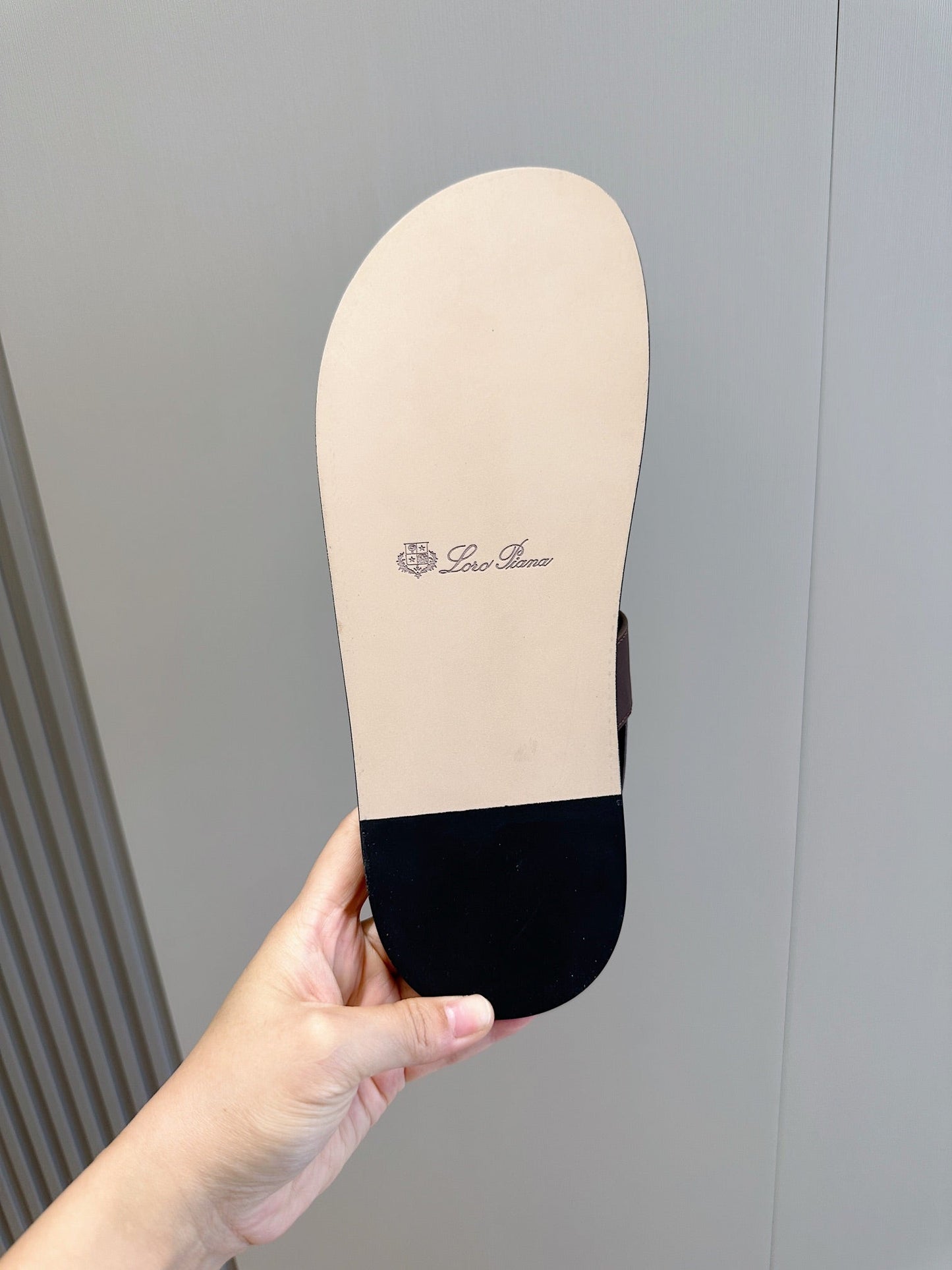 LP NAMA SANDAL CHOCOLATE CALFSKIN