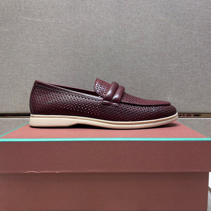 LP PERFORATED LOAFERS JAM CALFSKIN