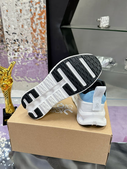 Loewe x Running Cloudtilt2.0 Sneaker White Blue Calfskin