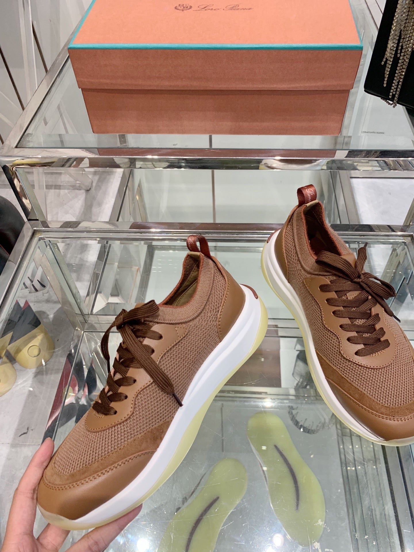 LP Flexy Walk Men's Sneaker Macadamia Nuts Wool 307253