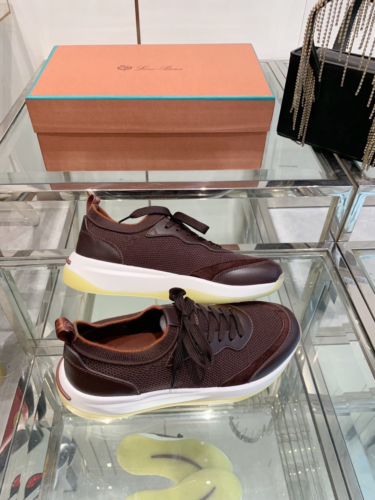 LP Flexy Walk Men's Sneaker Brown Wool 307254