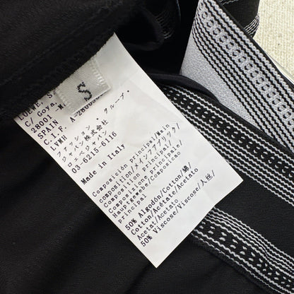 Loewe 25 Elastic Waist Pants Black Cotton