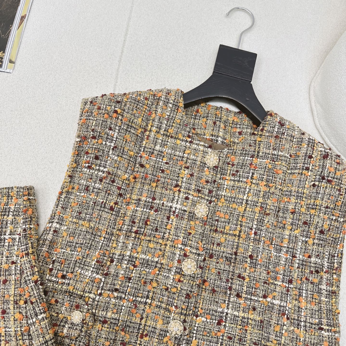 CC 25 Tweed Suit Multicolor Cotton 599961