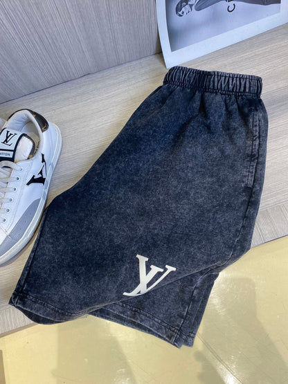 LV CASUAL SHORT BLACK DENIM 239582