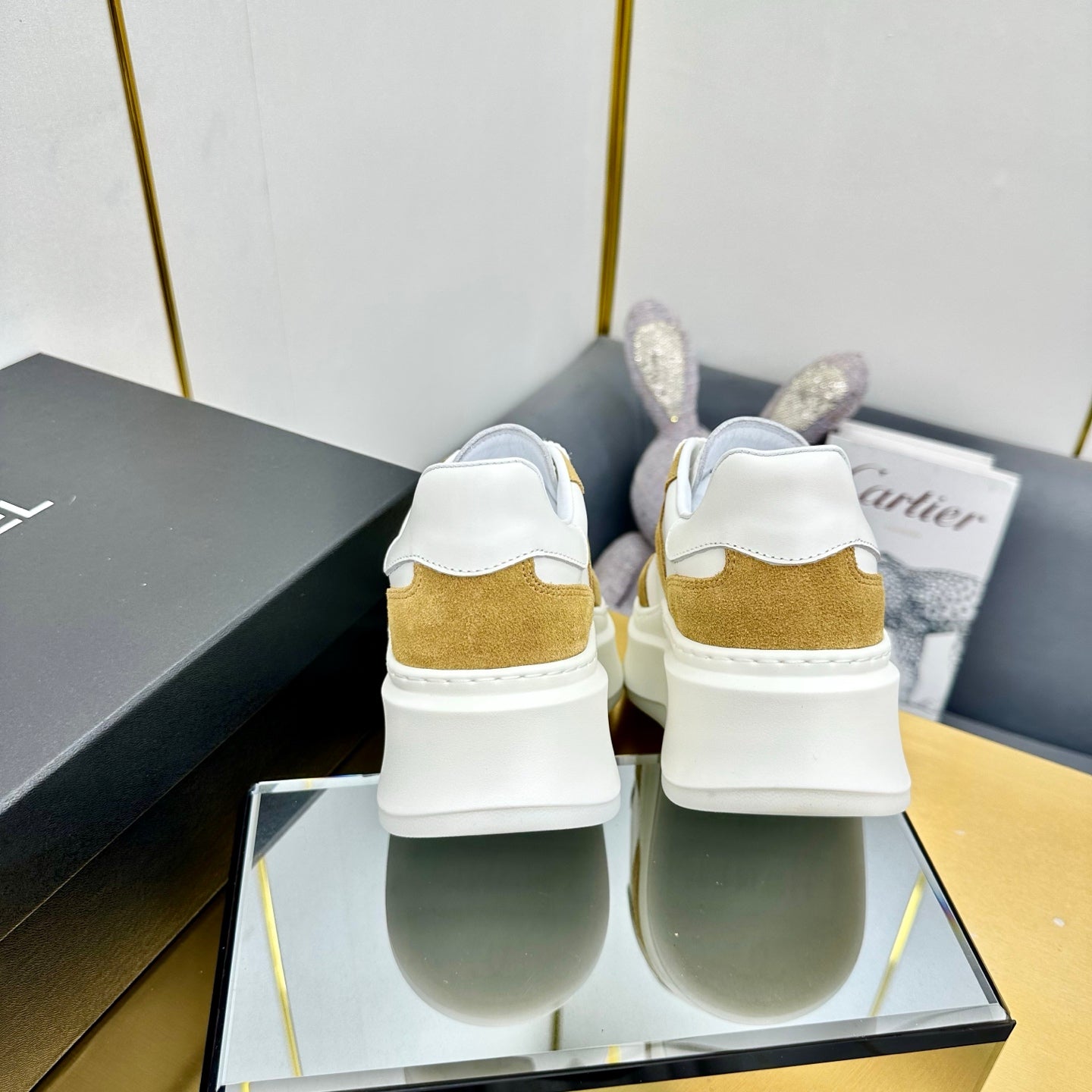 CC 25 Sneaker Brown mix White Suede 238473