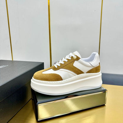 CC 25 Sneaker Brown mix White Suede 238473
