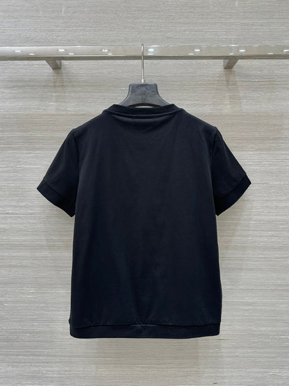 CC 25 T-shirt Black Cotton
