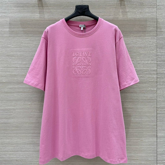 Loewe 25 Relaxed Fit T-shirt Lilac Cotton