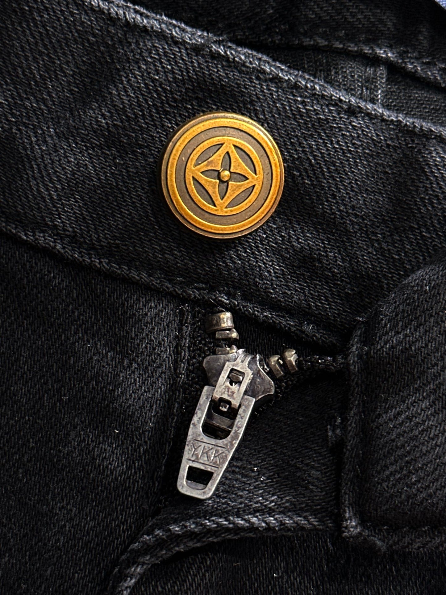 LV BLACK DENIM JEAN 239618