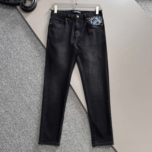 LV BLACK DENIM JEAN 239618