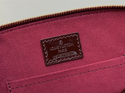 alma bb 23 bordeaux red epi calfskin