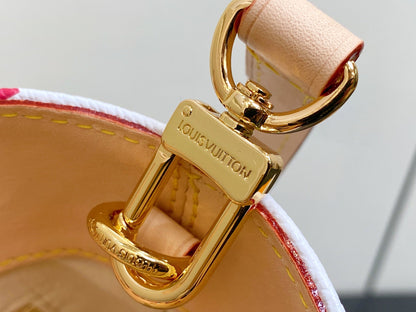 LV Rivage BB 18cm White Multicolore Monogram Canvas 329875