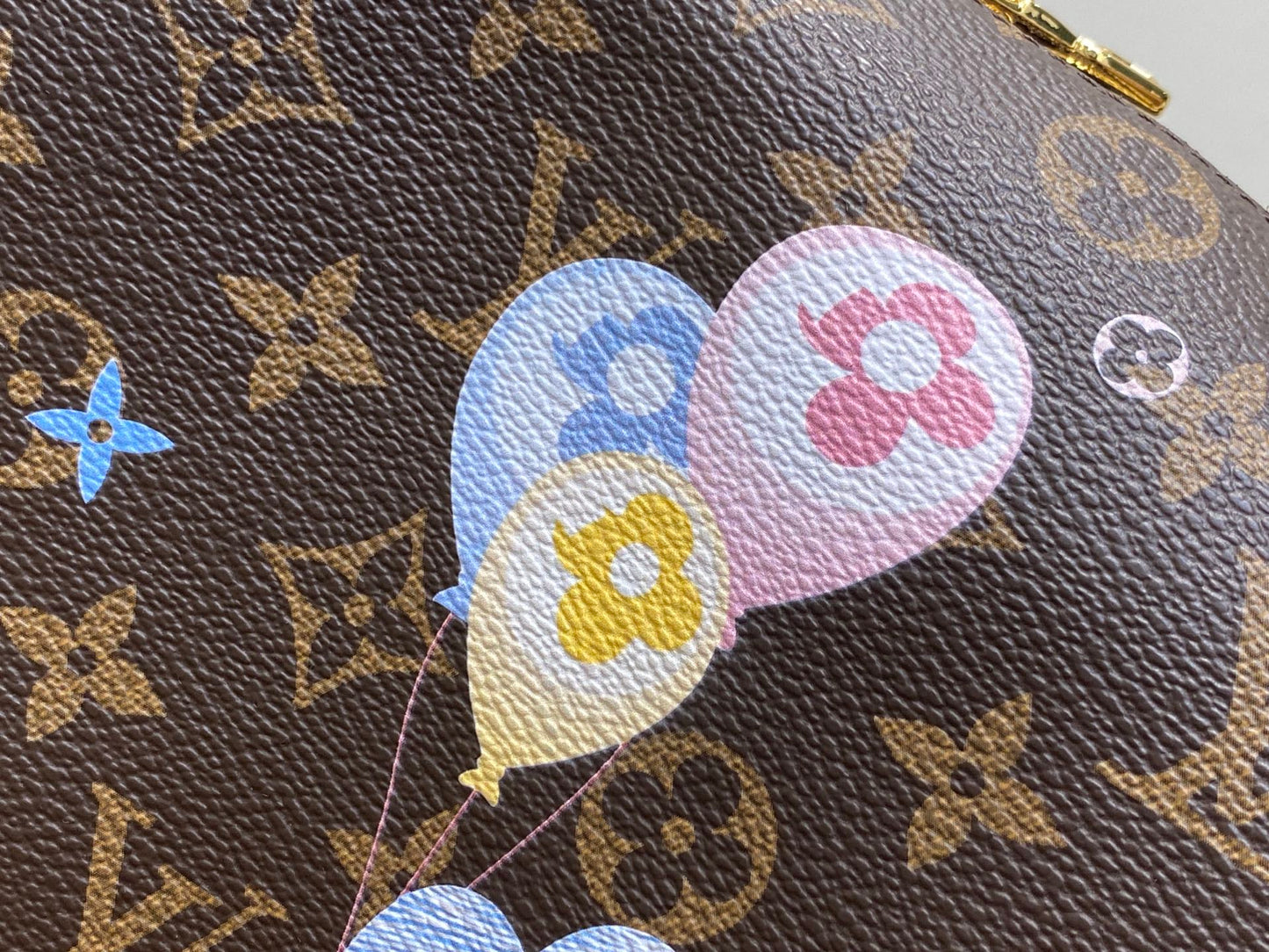 LV Cosmetic Pouch GM 27cm Monogram Coated Canvas