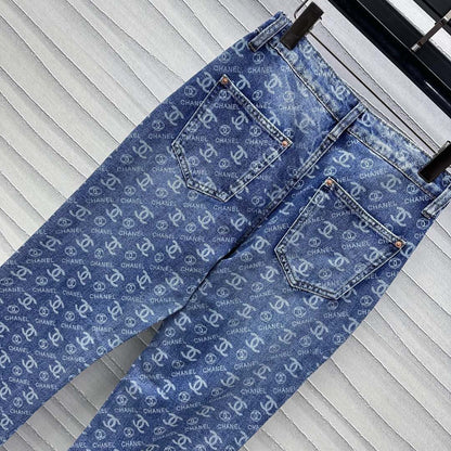 CC 25 Jean Blue Denim Monogram 224857