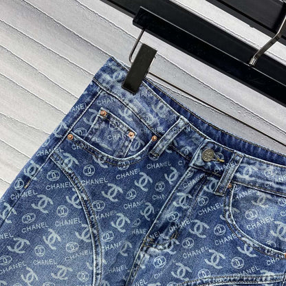 CC 25 Jean Blue Denim Monogram 224857
