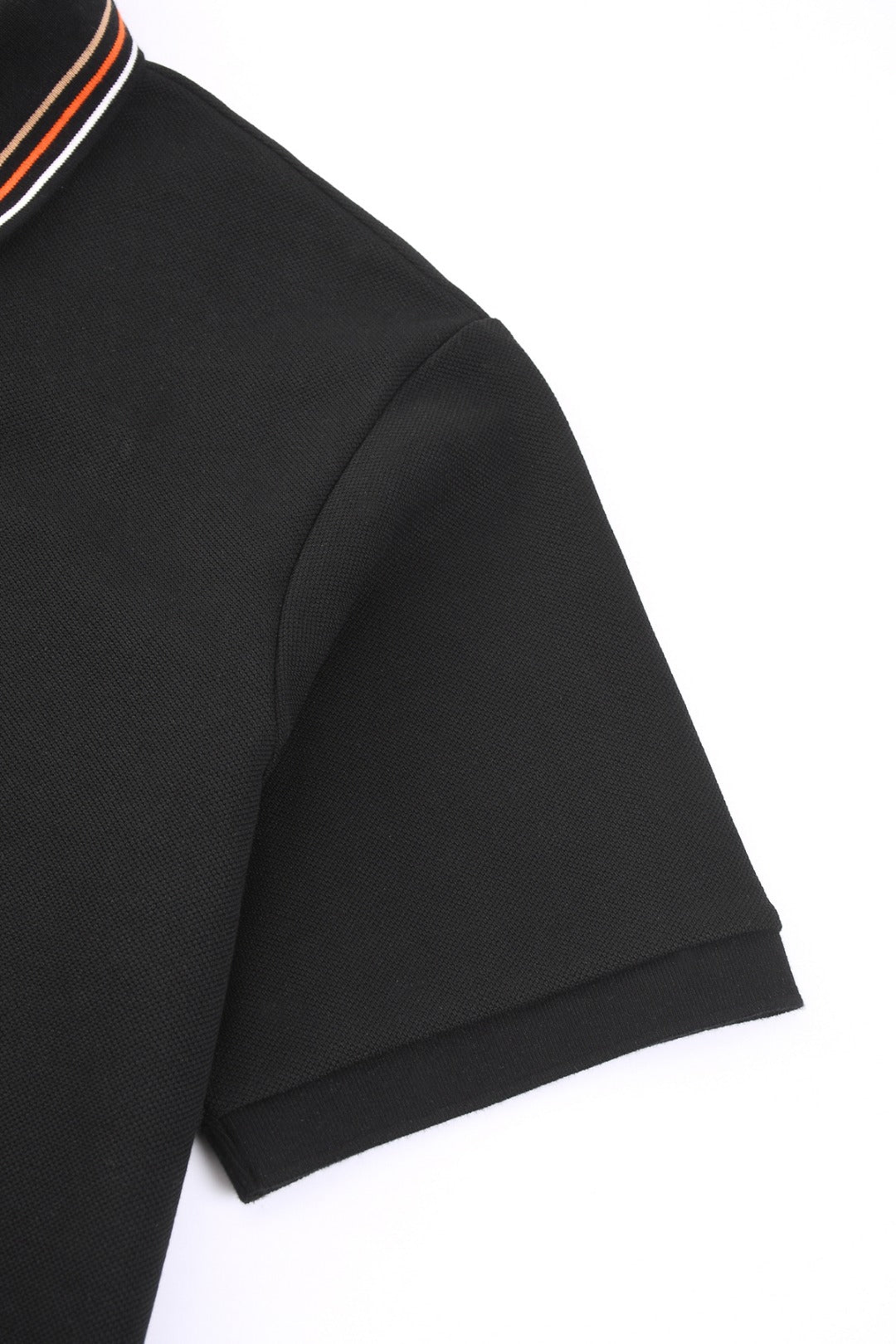 Burberry 25 Polo T- Shirt Black Cotton 232686
