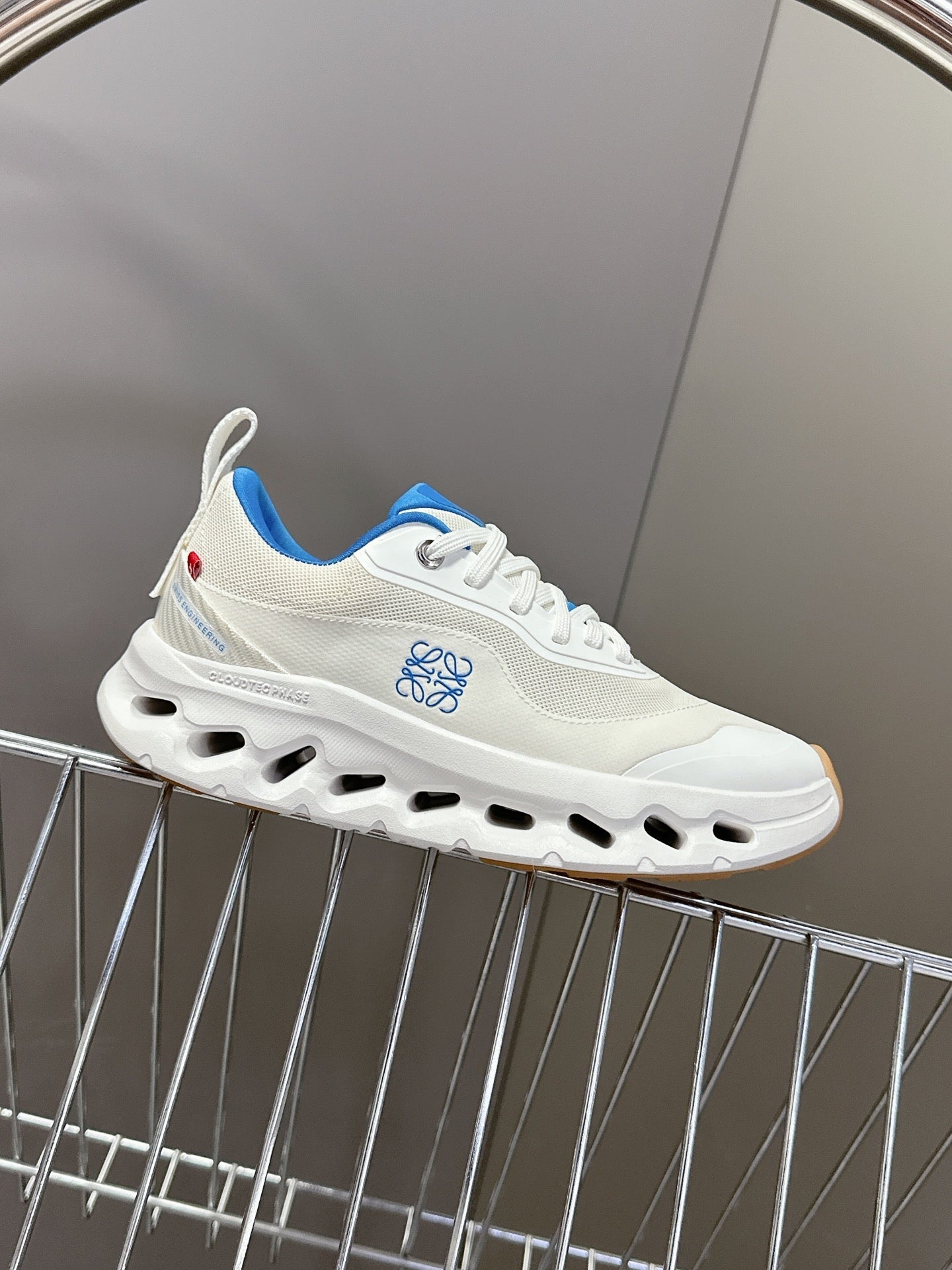 Loewe x On Cioudtilt White Blue Sneaker Mesh Rubber
