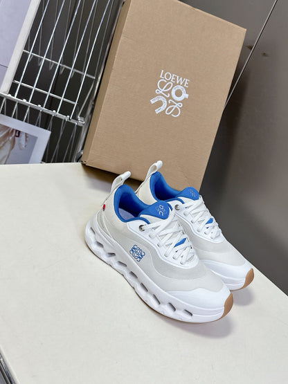 Loewe x On Cioudtilt White Blue Sneaker Mesh Rubber
