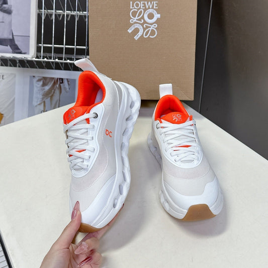 Loewe x On Cioudtilt White Orange Sneaker Mesh Rubber