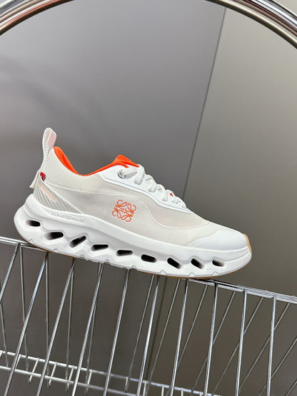 Loewe x On Cioudtilt White Orange Sneaker Mesh Rubber