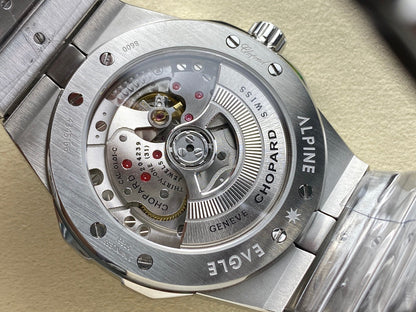 Alpine Eagle 41mm Silver Red Dial