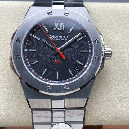 Alpine Eagle 41mm Silver Black Dial