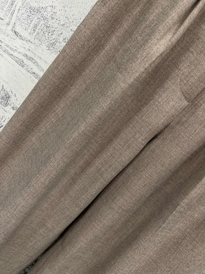 Loewe 25 Logo Ribbon Pants Ligth Brown Polyester Fiber