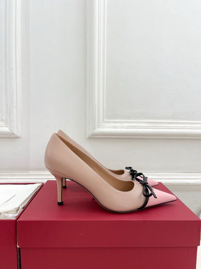 VT 25 Bepointy Pump 8cm Nude Pink Lambskin 325523