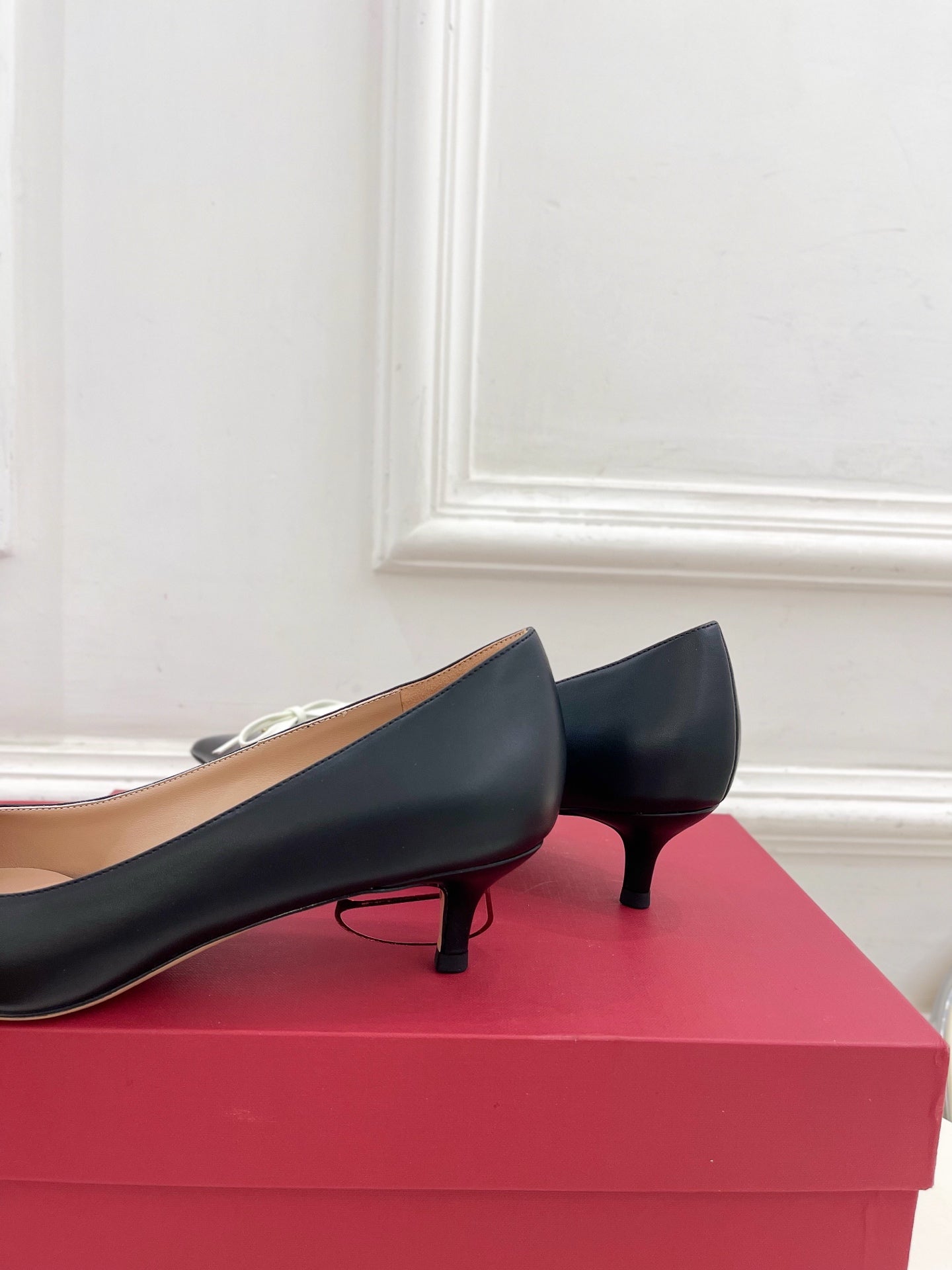 VT 25 Bepointy Pump 4.5cm Black Lambskin 325525