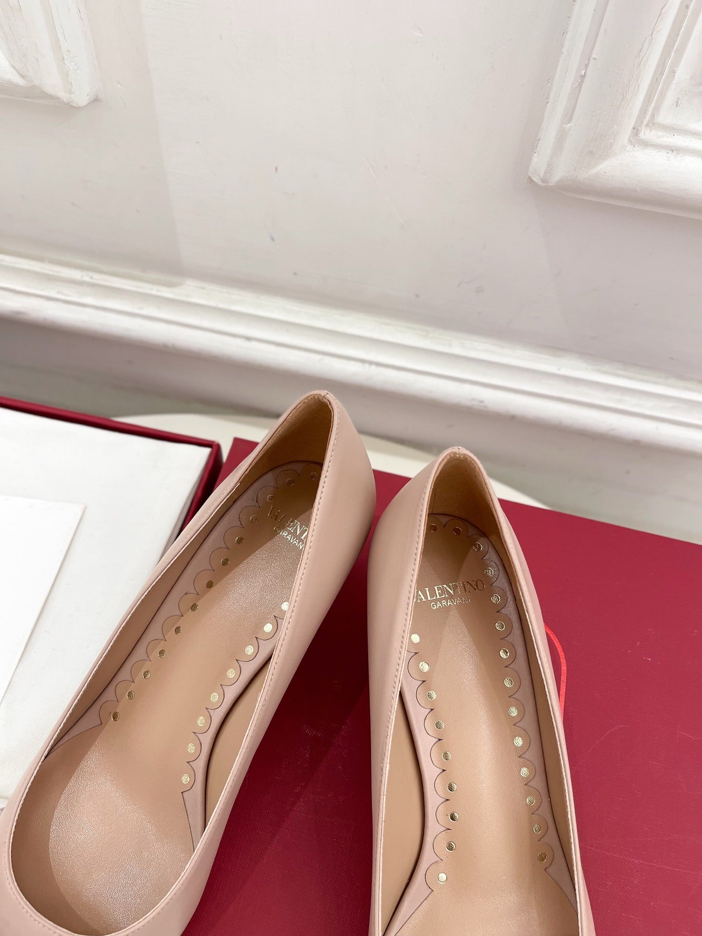 VT 25 Bepointy Pump 4.5cm Nude Pink Lambskin 325528