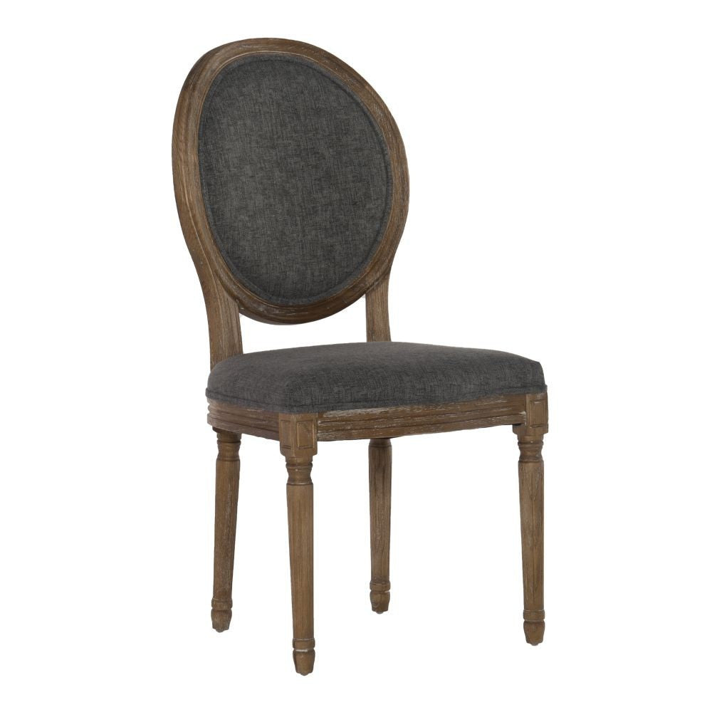 Linon Shiraz Collection Oval Back Chair