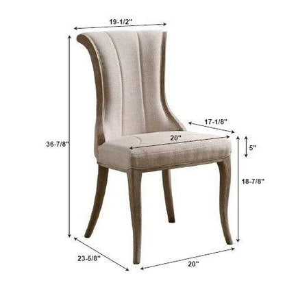 Linon Shiraz Collection Flared Back